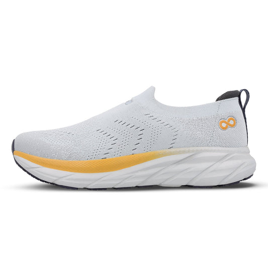 Walkaroo Men Sports Shoe - WS9139 Light Grey - Walkaroo Footwear