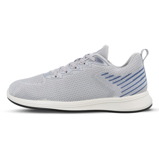 Men's Daily Wear Non Marking Sports Shoes  - WS6091 Light Grey