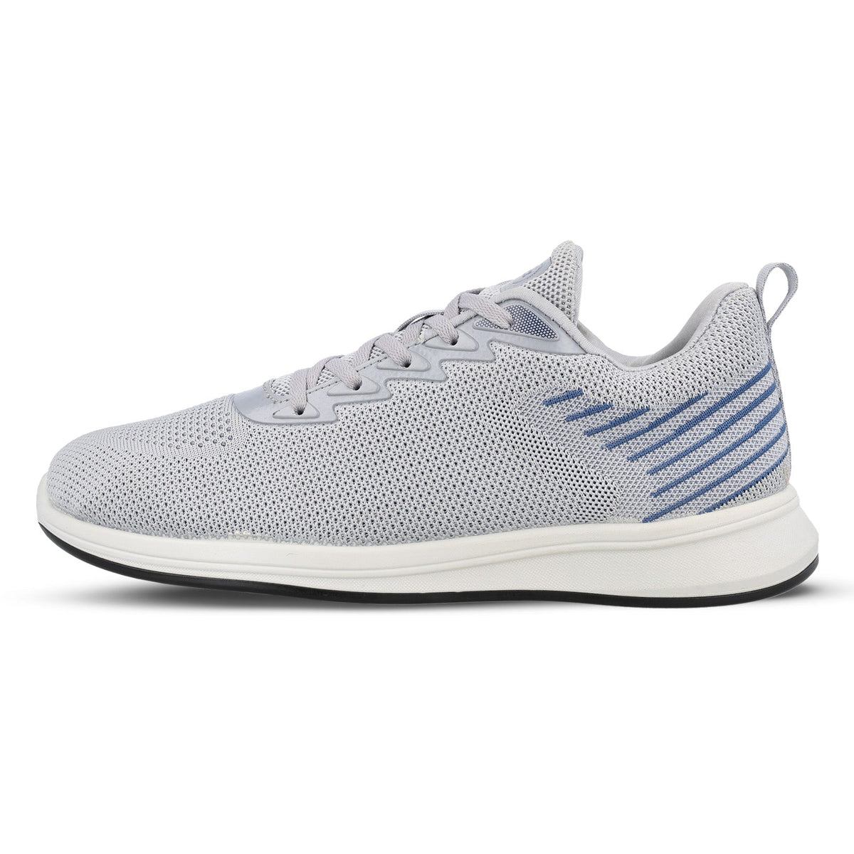 Men's Daily Wear Non Marking Sports Shoes  - WS6091 Light Grey