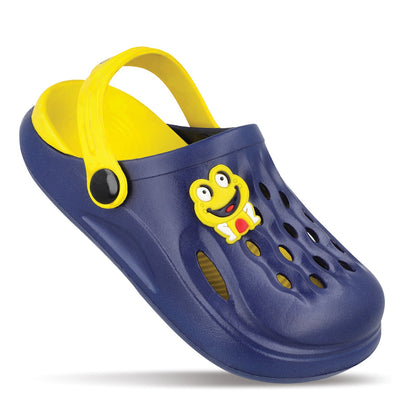 Kid's Clog - WK360 Navy Blue Yellow