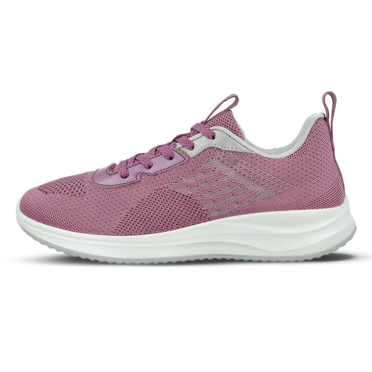 Women's Lace-up Sports Shoe - WS9911 Lavender