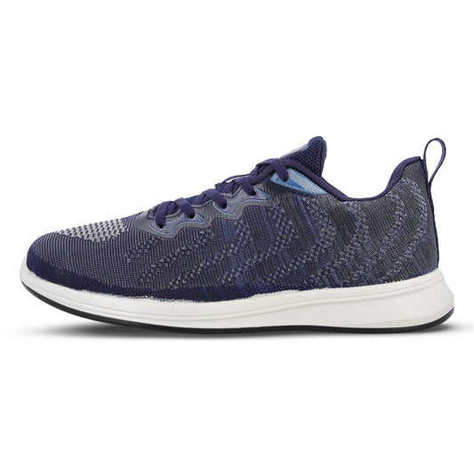 Men's Daily Wear Non Marking Sports Shoes  - WS6092 Navy Blue