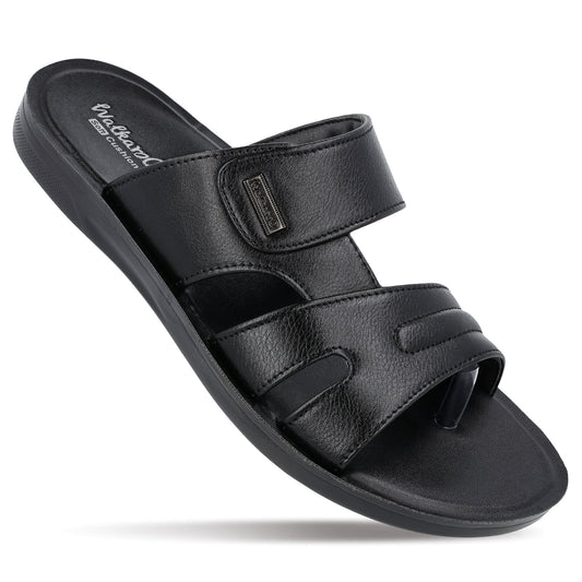 Walkaroo+ Men Sandals - WE1327 Black - Walkaroo Footwear