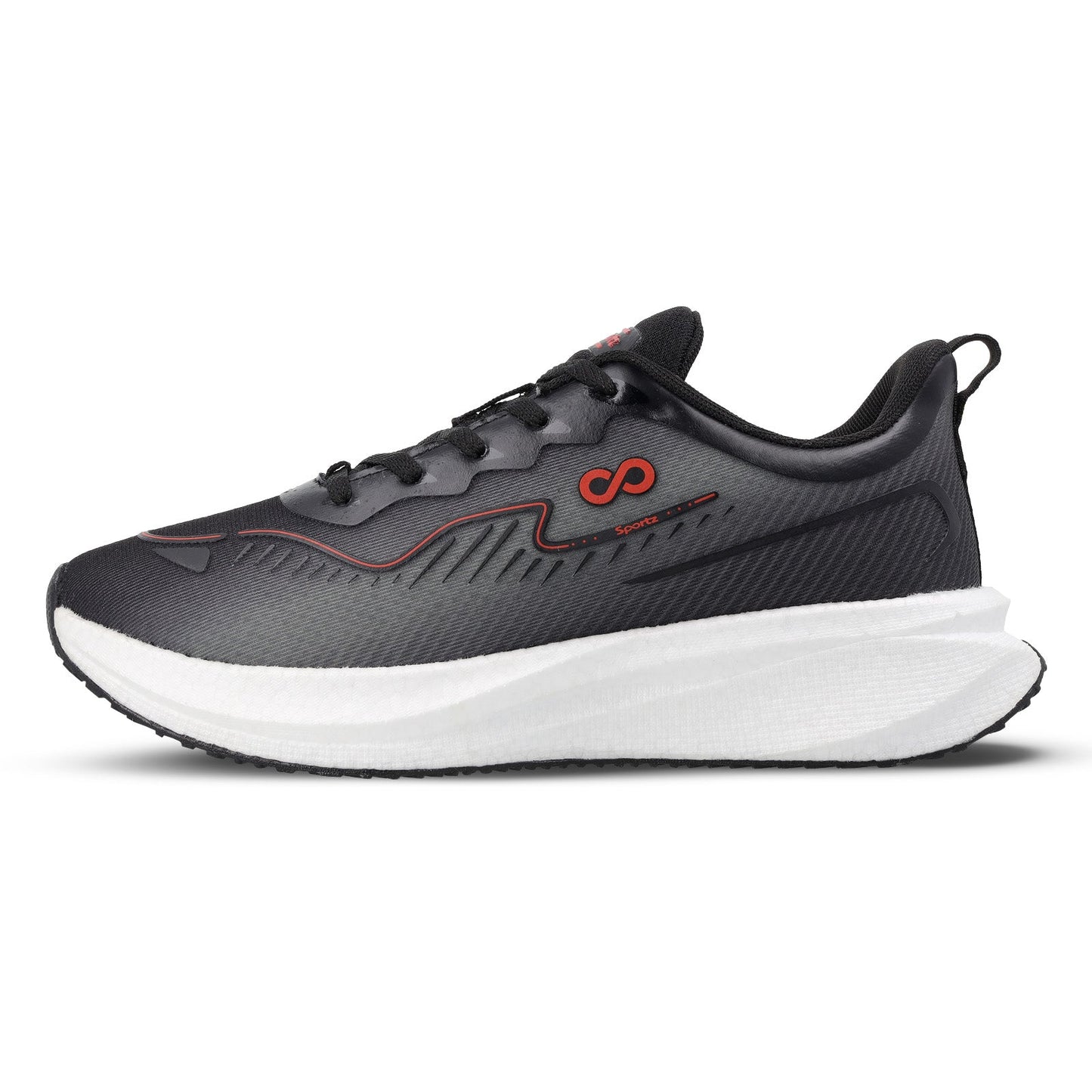 Men's Active Beads Sports Shoe - WS9163 Black