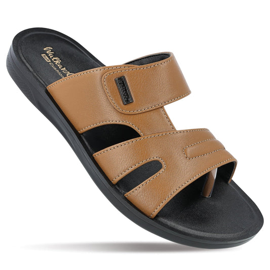 Walkaroo+ Men Sandals - WE1327 Chiku - Walkaroo Footwear