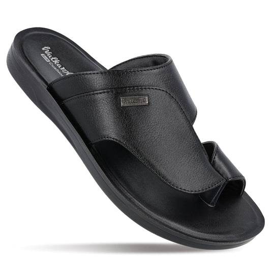 Walkaroo+ Men Sandals - WE1330 Black - Walkaroo Footwear