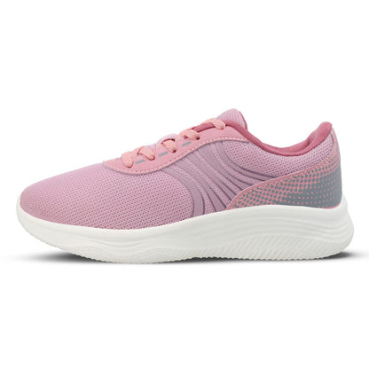 Women's Lace-up Sports Shoe - WS3268 Peach