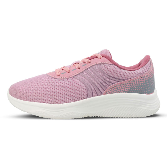 Women's Lace-up Sports Shoe - WS3268 Peach