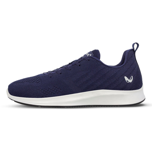 Walkaroo Men Non Marking Shoes - WS6090 Navy Blue - Walkaroo Footwear