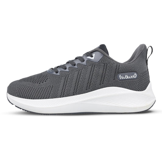 Walkaroo Men Sports Shoe - WS9104 Dark Grey - Walkaroo Footwear