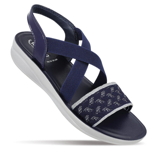 women casuals sandals navy blue 