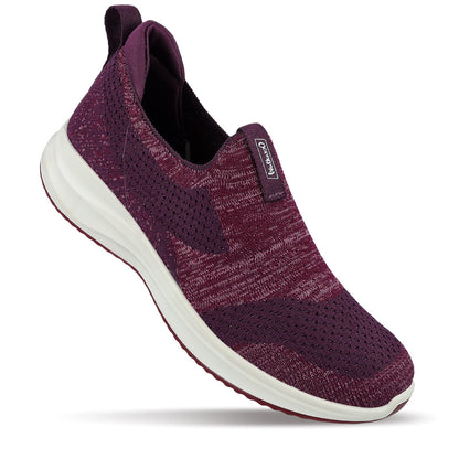 Women's Slip-on Walking Shoes - WS9910 Purple