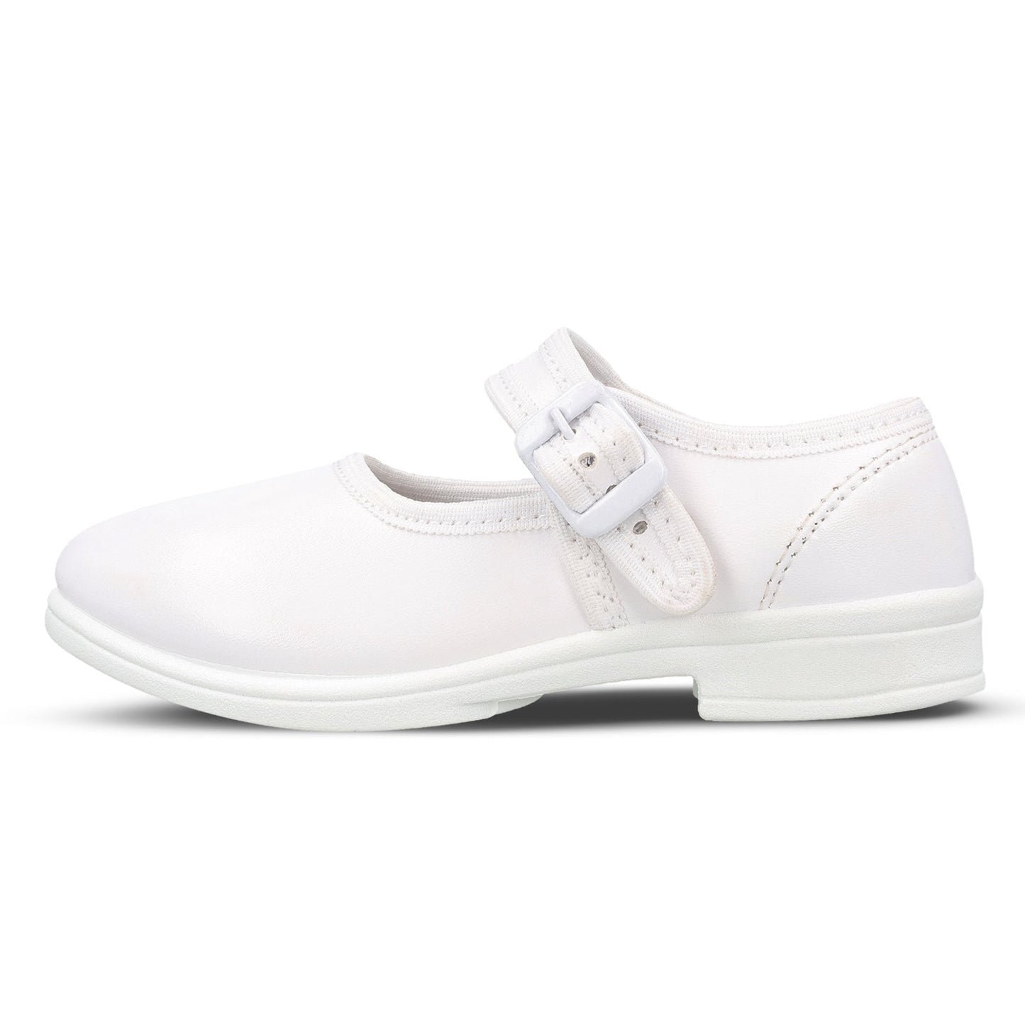 Kids School Shoe - WV591 White