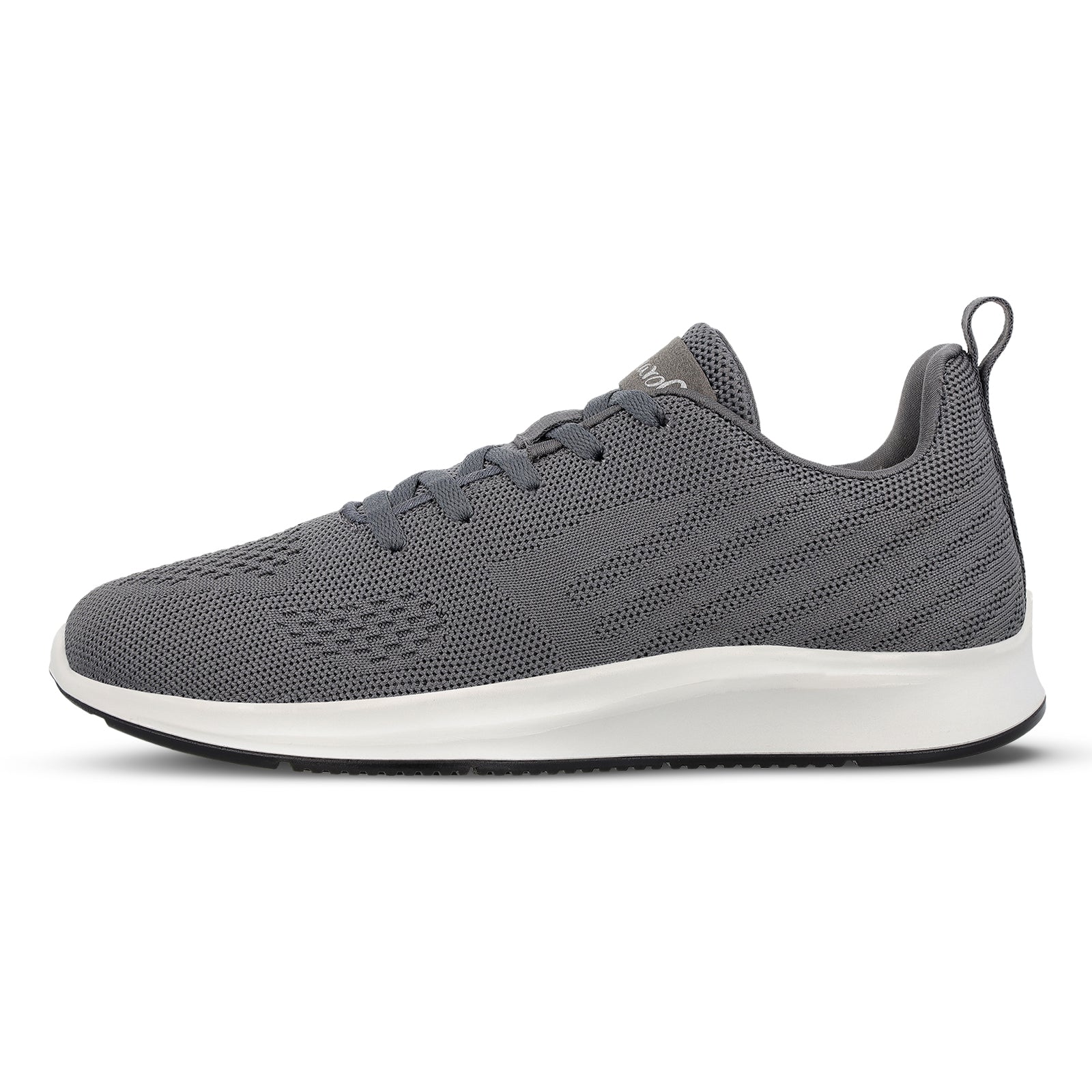 Walkaroo Men Non Marking Shoes - WS6090 Grey - Walkaroo Footwear