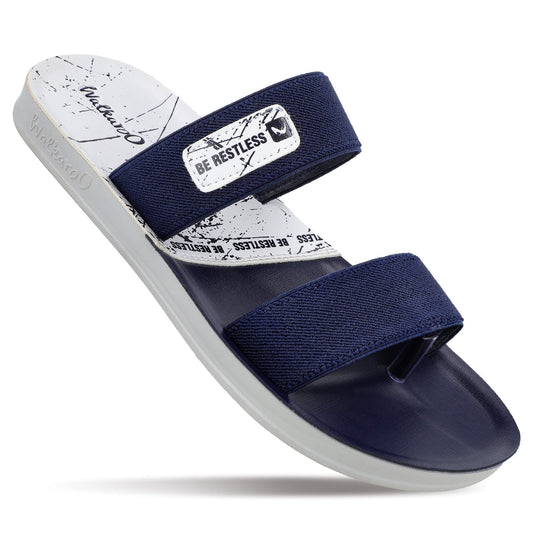 Walkaroo Men Sandals - WG5432 Blue White - Walkaroo Footwear