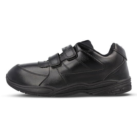 Walkaroo Kids School Shoes - 570 Black - Walkaroo Footwear