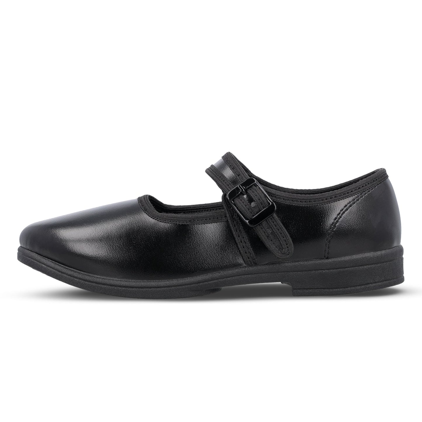 Girls School Shoe - WV591 Black