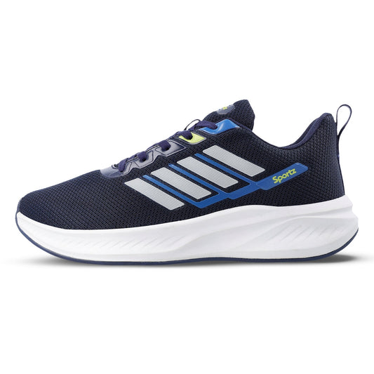 Walkaroo Men Sports Shoe - WS9593 Navy Blue - Walkaroo Footwear