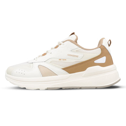 Men's Sports Sneakers - WY3490 White Beige