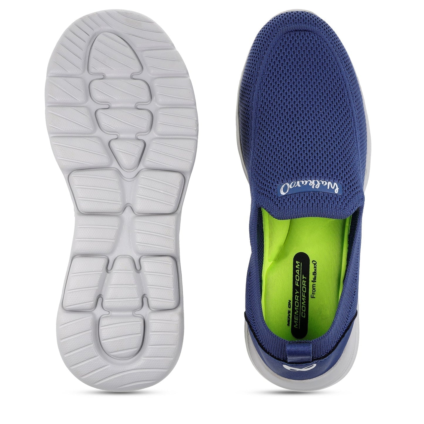 Walkaroo Belly Shoes for Men - XS9770 Blue - Walkaroo Footwear