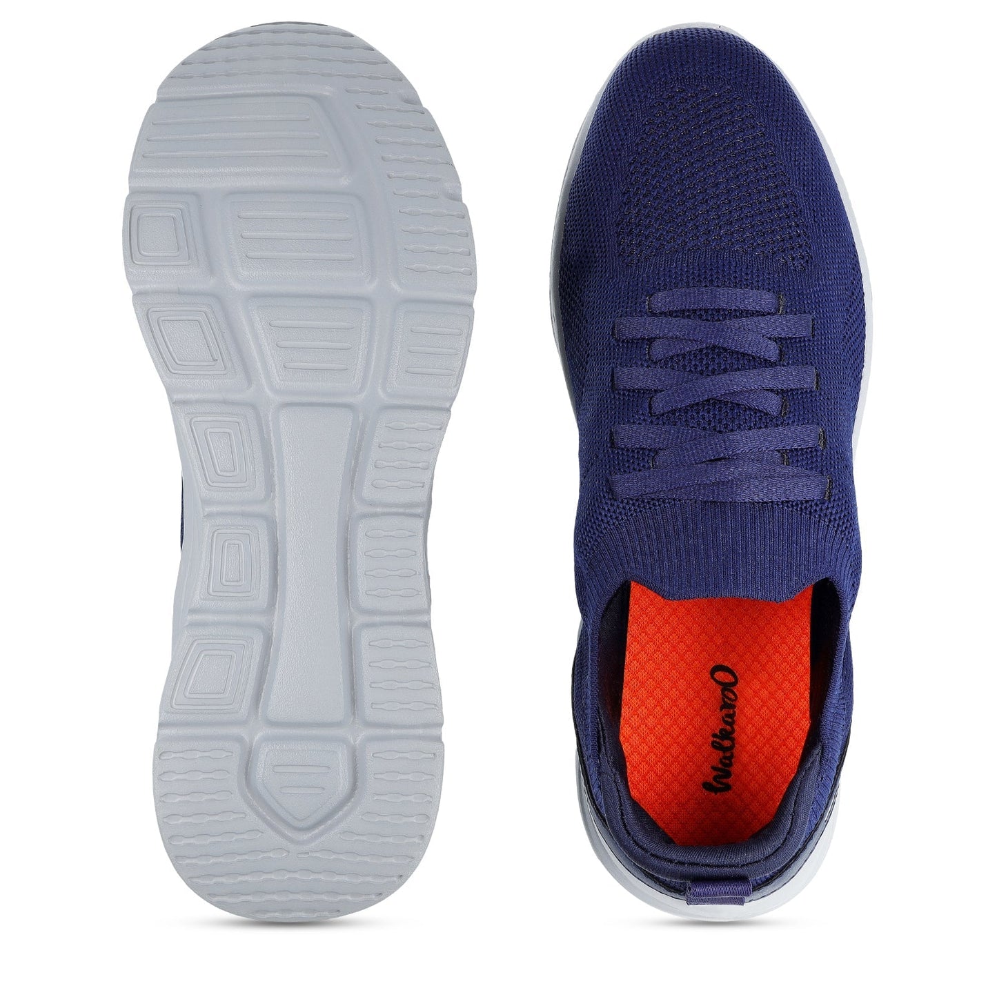 Walkaroo Men Sports Shoe - WS9565 Navy Blue - Walkaroo Footwear