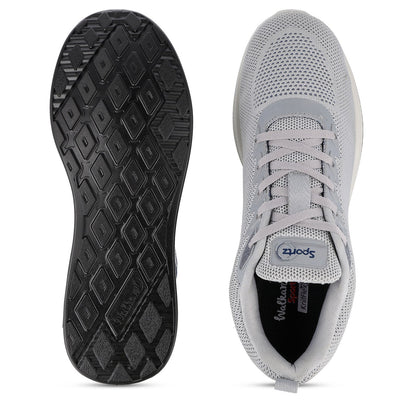 Men's Daily Wear Non Marking Sports Shoe  - WS6091 Light Grey