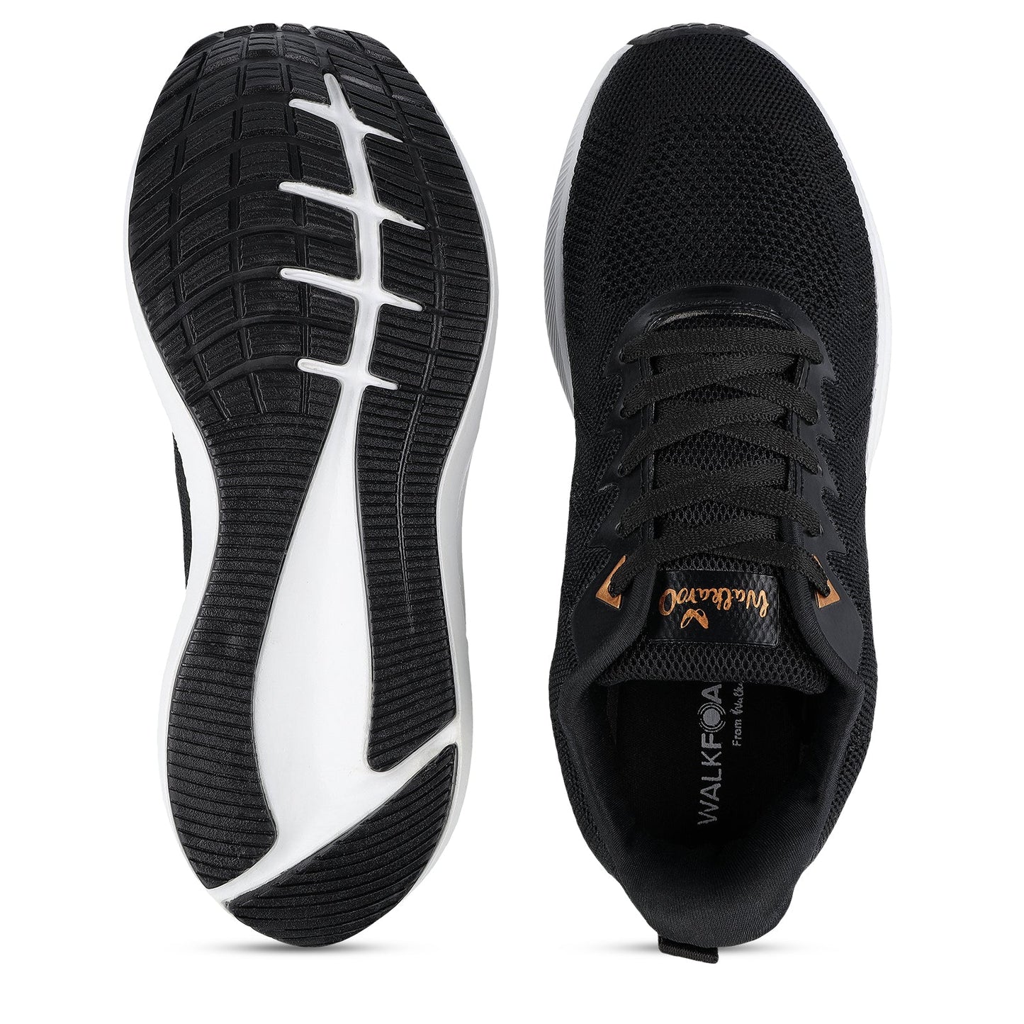 Men's Lace-up Sports Shoe - WS9104 Black