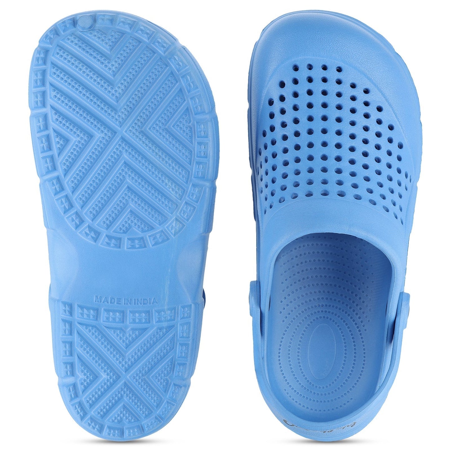 Walkaroo Mens Clogs - WC4849 Aqua - Walkaroo Footwear