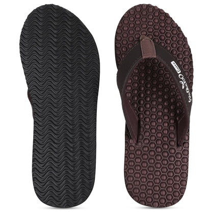 Women's Textured Care Plus Flip-Flop  - WH3950 Brown