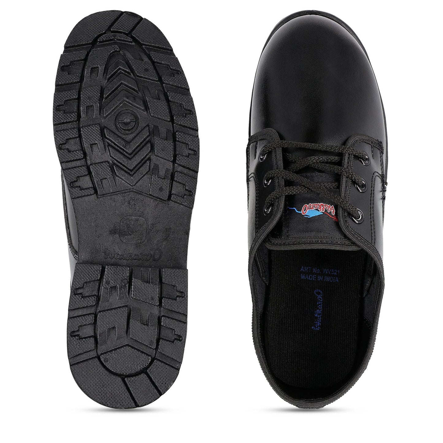 Boys School Shoes - WV521 Black