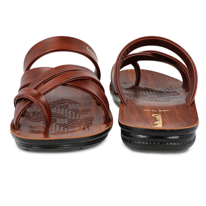 Men's Daily Wear Sandals  - W5687 Dark Brown