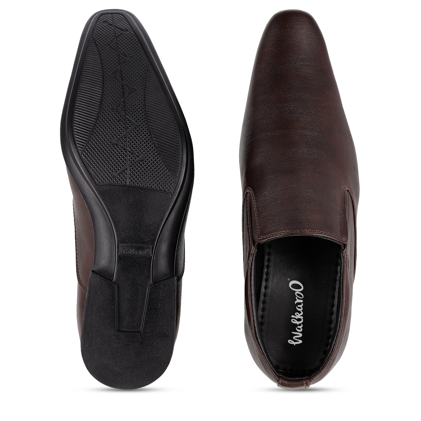 Men's Loafer Formal Shoes - 17101 Brown