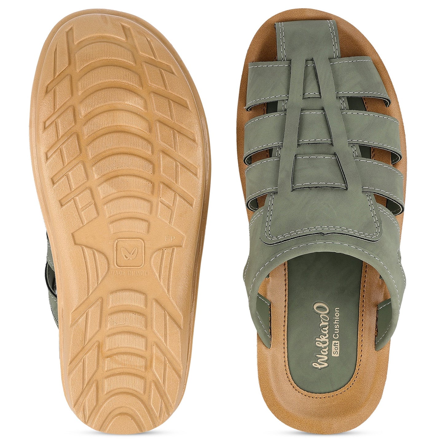 Men's Fisherman Sandals  - WG5306 Sage Green