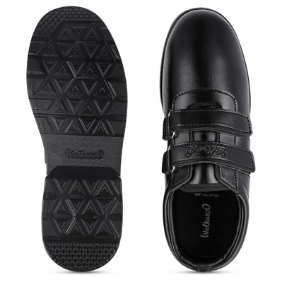 Kid's Black School Shoe - BX503