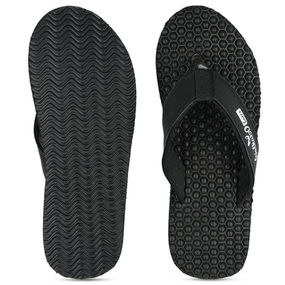 Women's Textured Care Plus Flip-Flop  - WH3950 Black