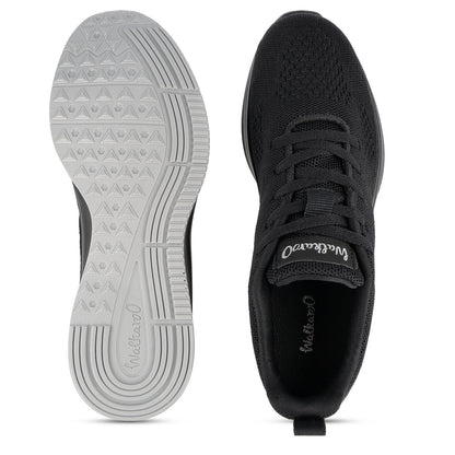 Walkaroo Boys Non Marking Shoes - WS6090 Black