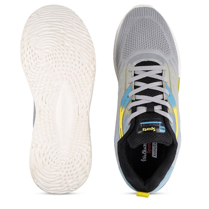 Men's Lace-up Sports Shoes - WS9132 Light Grey