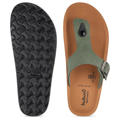 Men's Daily Wear Sandals - WE1332 Olive