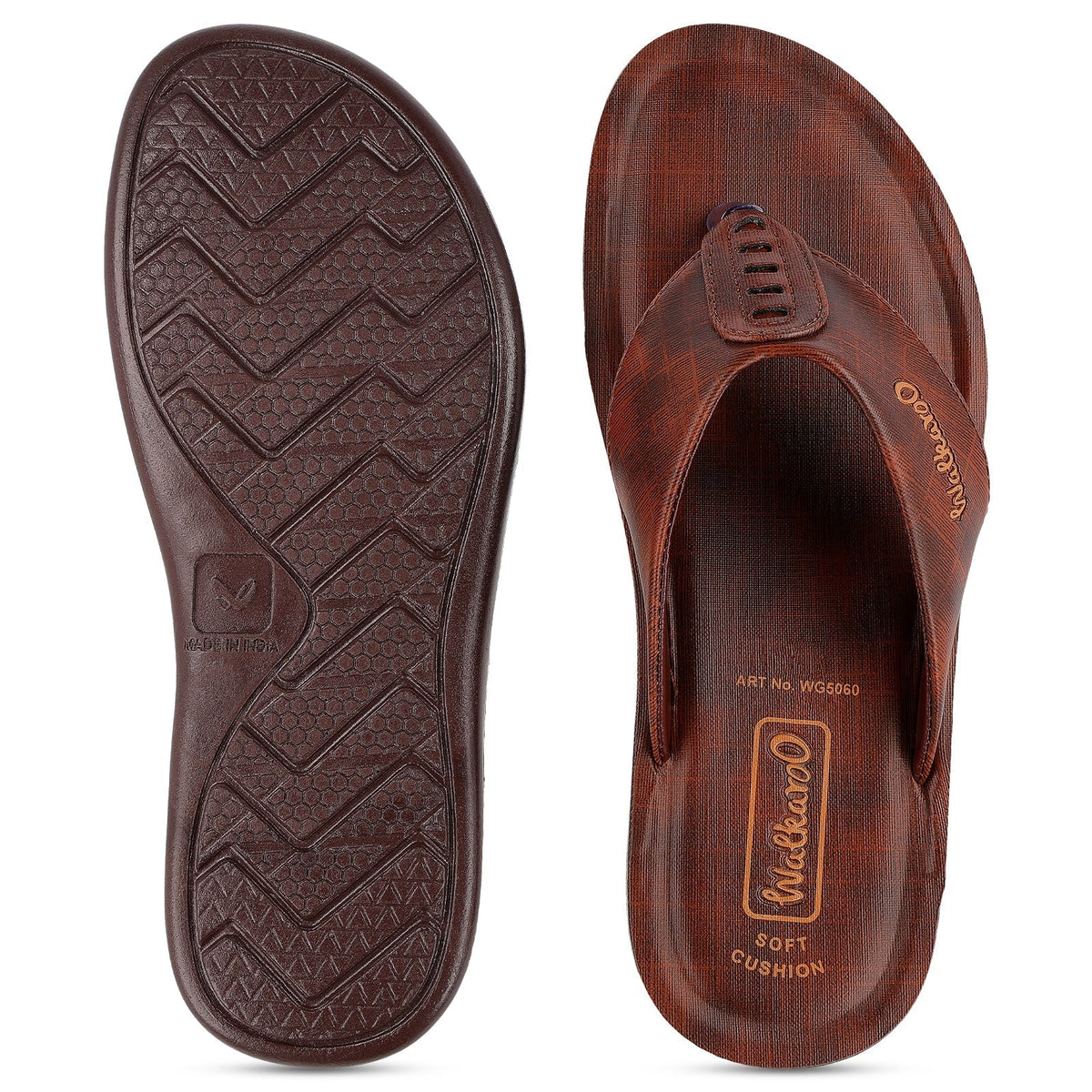 Men's Daily Wear Sandals - WG5060 Brown