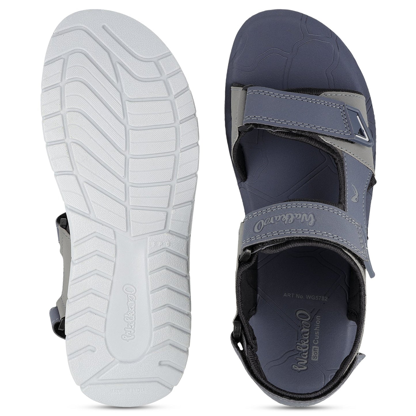 Men Sports Sandals - WG5782 Blue Grey