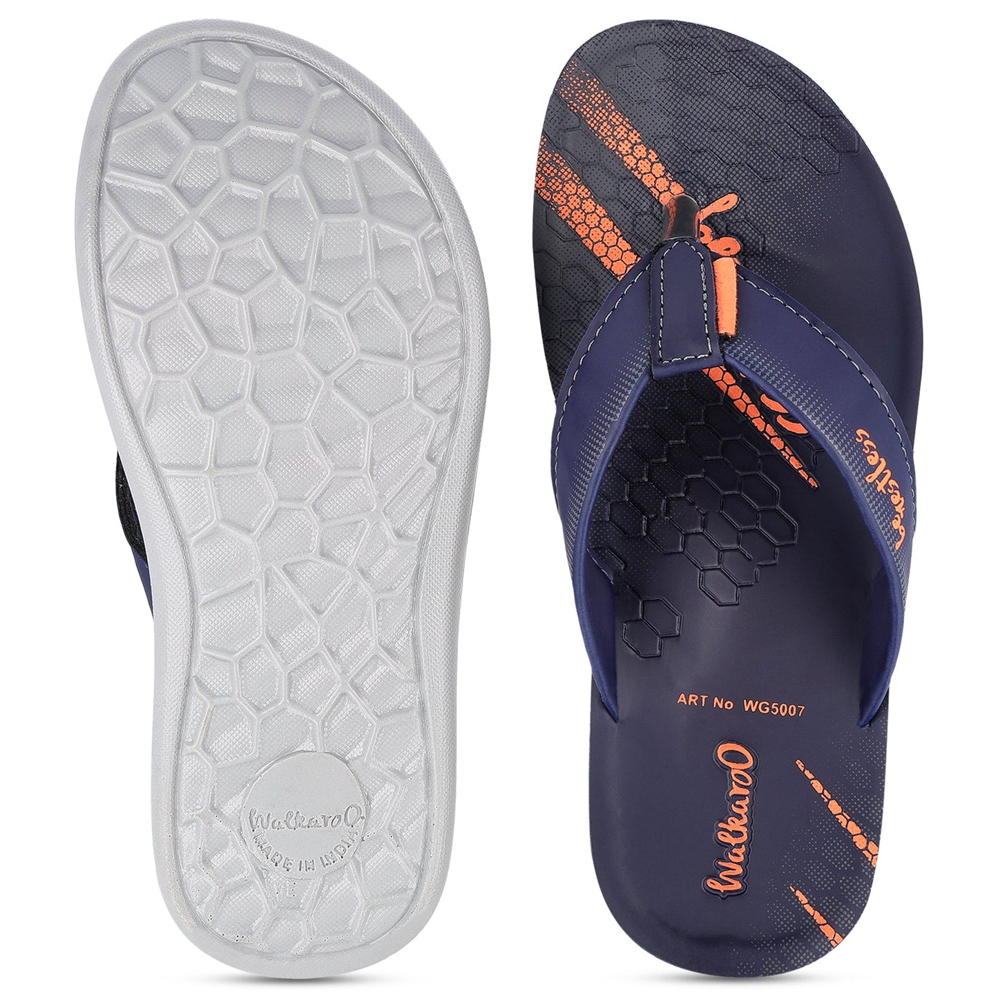 Kid's Daily Wear Sandals  - WG5007 Blue Orange