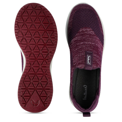 Women's Slip-on Walking Shoes - WS9910 Purple