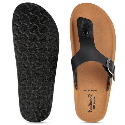 Men's Daily Wear Sandals - WE1332 Black