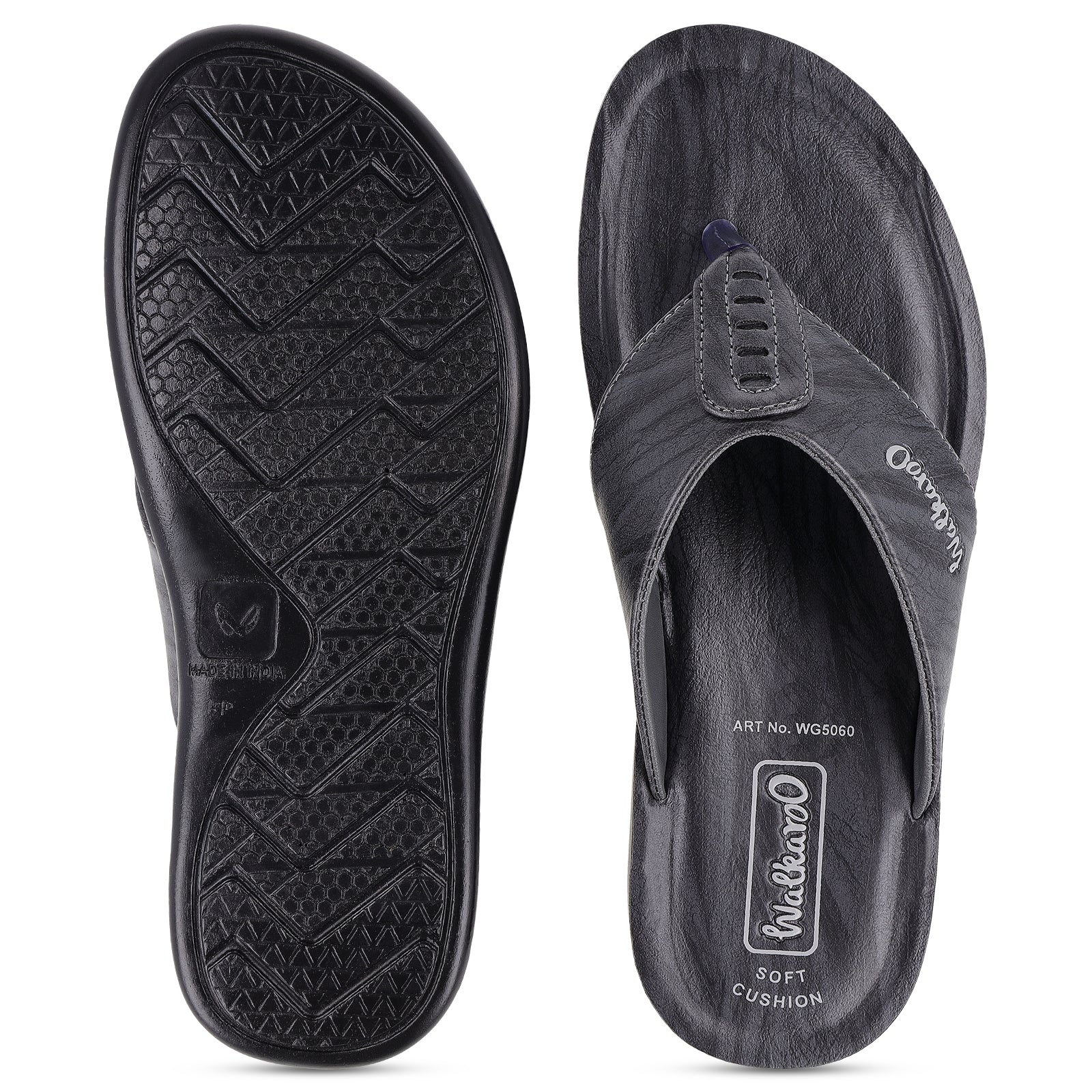 Walkaroo Boys Sandals - WG5060 Grey - Walkaroo Footwear