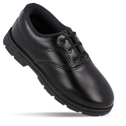 Kids School Shoes - WV522 Black