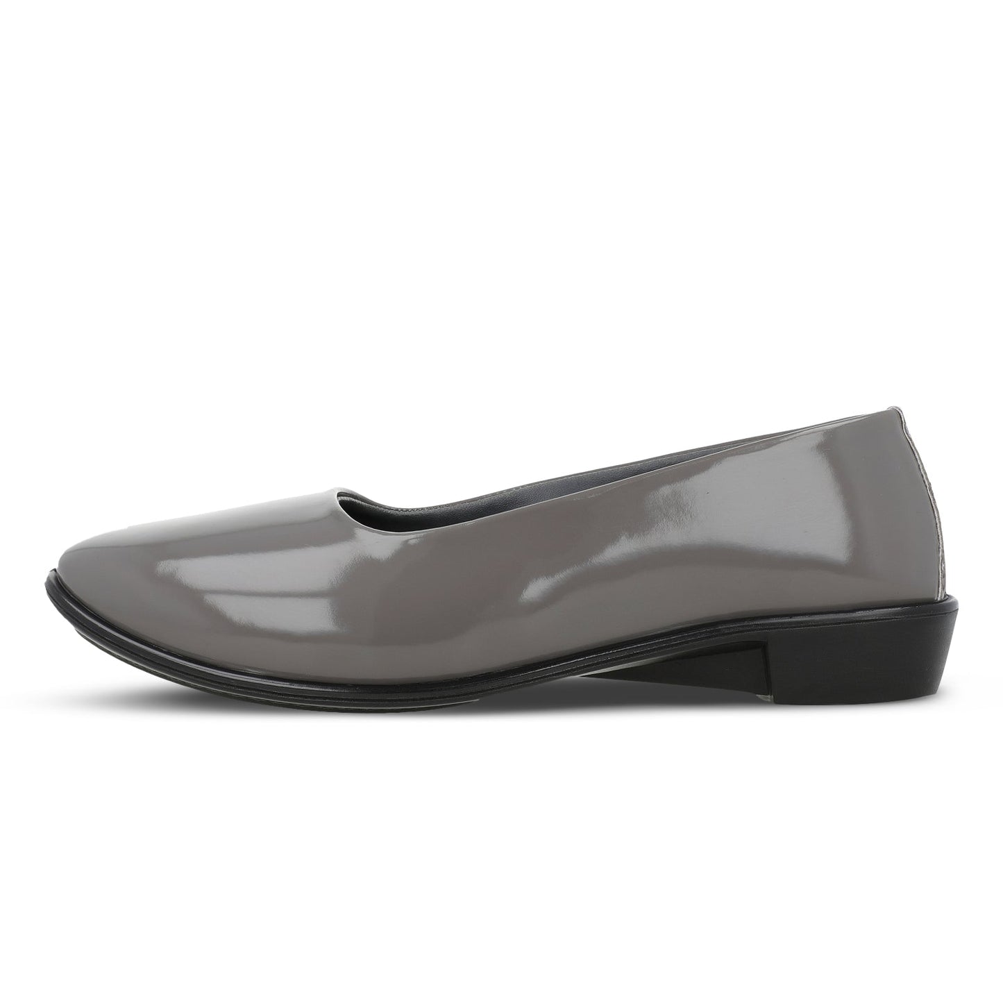 Walkaroo Womens Textured Belly Shoes - WC4985 Grey