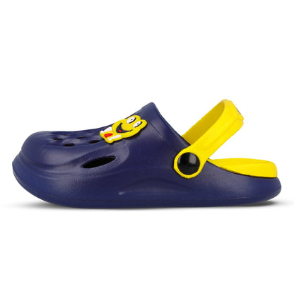 Walkaroo Boys Sandals Footwear - WK360 Navy Blue Yellow - Walkaroo Footwear