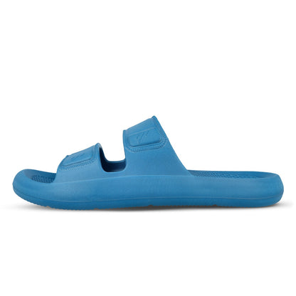 Walkaroo Men Casual Flip-Flop - WC4823 Teal Blue - Walkaroo Footwear