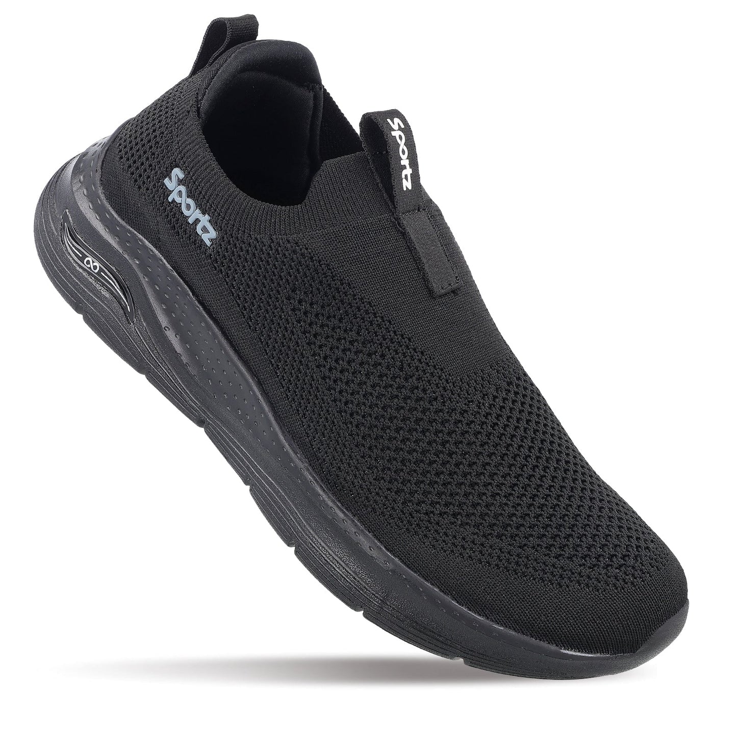 Men's Slip-on Walking Shoe - WS9571 Black Black