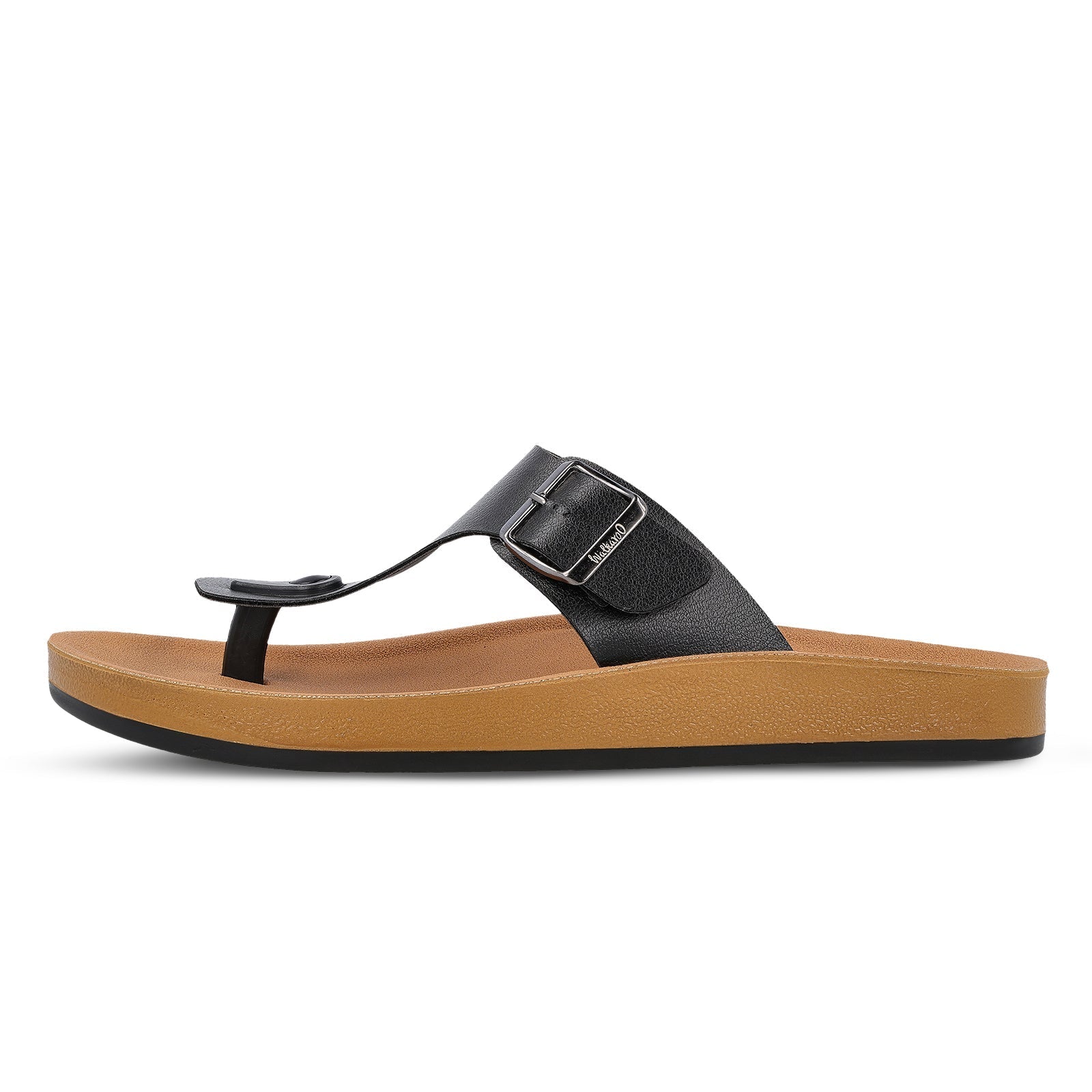 Walkaroo+ Men Sandals - WE1332 Black - Walkaroo Footwear